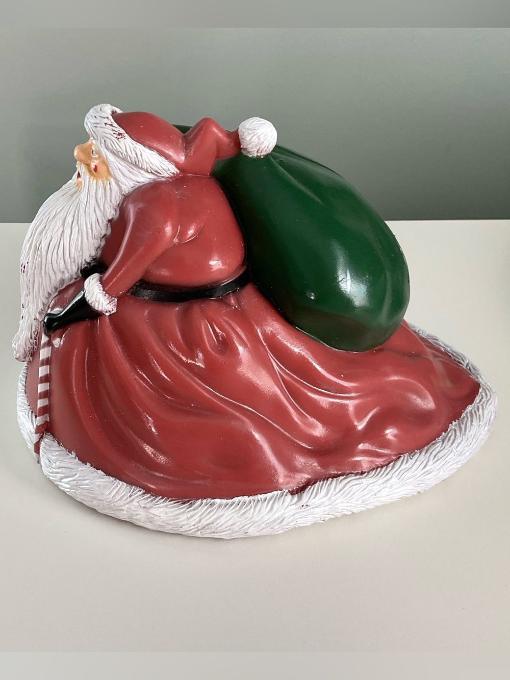 Vintage 1993 Hasbro/Disney The Nightmare Before Christmas Santa Claus Vinyl Bank